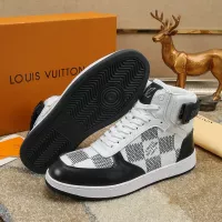 Cheap Louis Vuitton High Tops Shoes For Men #1289197 Replica Wholesale [$80.00 USD] [ITEM#1289197] on Replica Louis Vuitton High Tops Shoes