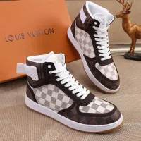 Cheap Louis Vuitton High Tops Shoes For Men #1289198 Replica Wholesale [$76.00 USD] [ITEM#1289198] on Replica Louis Vuitton High Tops Shoes