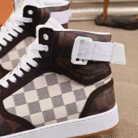 Cheap Louis Vuitton High Tops Shoes For Men #1289198 Replica Wholesale [$76.00 USD] [ITEM#1289198] on Replica Louis Vuitton High Tops Shoes