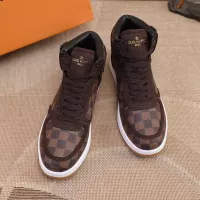 Cheap Louis Vuitton High Tops Shoes For Men #1289199 Replica Wholesale [$76.00 USD] [ITEM#1289199] on Replica Louis Vuitton High Tops Shoes