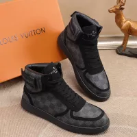 Cheap Louis Vuitton High Tops Shoes For Men #1289200 Replica Wholesale [$76.00 USD] [ITEM#1289200] on Replica Louis Vuitton High Tops Shoes