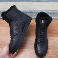 Cheap Louis Vuitton High Tops Shoes For Men #1289220 Replica Wholesale [$118.00 USD] [ITEM#1289220] on Replica Louis Vuitton High Tops Shoes