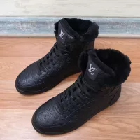 Cheap Louis Vuitton High Tops Shoes For Men #1289221 Replica Wholesale [$118.00 USD] [ITEM#1289221] on Replica Louis Vuitton High Tops Shoes