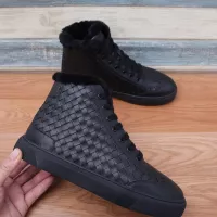 Cheap Bottega Veneta BV High Tops Shoes For Men #1289222 Replica Wholesale [$122.00 USD] [ITEM#1289222] on Replica Bottega Veneta BV High Tops Shoes