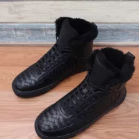 Cheap Bottega Veneta BV High Tops Shoes For Men #1289224 Replica Wholesale [$122.00 USD] [ITEM#1289224] on Replica Bottega Veneta BV High Tops Shoes