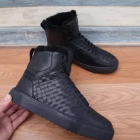 Cheap Bottega Veneta BV High Tops Shoes For Men #1289224 Replica Wholesale [$122.00 USD] [ITEM#1289224] on Replica Bottega Veneta BV High Tops Shoes