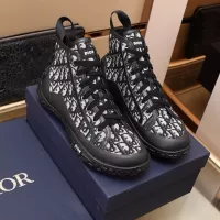 Cheap Christian Dior High Top Shoes For Men #1289227 Replica Wholesale [$102.00 USD] [ITEM#1289227] on Replica Christian Dior High Top Shoes