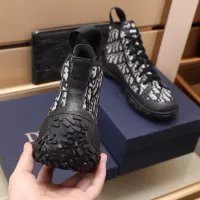 Cheap Christian Dior High Top Shoes For Men #1289227 Replica Wholesale [$102.00 USD] [ITEM#1289227] on Replica Christian Dior High Top Shoes