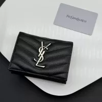 Cheap Yves Saint Laurent YSL Wallets #1289245 Replica Wholesale [$40.00 USD] [ITEM#1289245] on Replica Yves Saint Laurent YSL Wallets