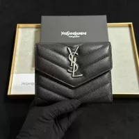 Cheap Yves Saint Laurent YSL Wallets #1289247 Replica Wholesale [$42.00 USD] [ITEM#1289247] on Replica Yves Saint Laurent YSL Wallets