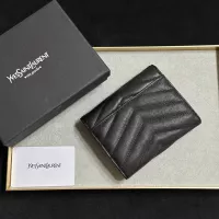 Cheap Yves Saint Laurent YSL Wallets #1289247 Replica Wholesale [$42.00 USD] [ITEM#1289247] on Replica Yves Saint Laurent YSL Wallets