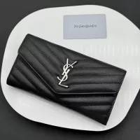 Cheap Yves Saint Laurent YSL Wallets #1289248 Replica Wholesale [$42.00 USD] [ITEM#1289248] on Replica Yves Saint Laurent YSL Wallets