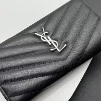 Cheap Yves Saint Laurent YSL Wallets #1289249 Replica Wholesale [$42.00 USD] [ITEM#1289249] on Replica Yves Saint Laurent YSL Wallets