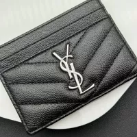 Cheap Yves Saint Laurent YSL Card Case #1289250 Replica Wholesale [$29.00 USD] [ITEM#1289250] on Replica Yves Saint Laurent YSL Wallets