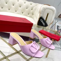 Cheap Valentino Slippers For Women #1289266 Replica Wholesale [$88.00 USD] [ITEM#1289266] on Replica Valentino Slippers