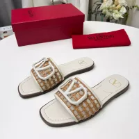 Cheap Valentino Slippers For Women #1289274 Replica Wholesale [$82.00 USD] [ITEM#1289274] on Replica Valentino Slippers