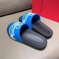 Cheap Valentino Slippers For Men #1289299 Replica Wholesale [$45.00 USD] [ITEM#1289299] on Replica Valentino Slippers