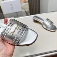 Cheap Christian Dior Slippers For Women #1289408 Replica Wholesale [$85.00 USD] [ITEM#1289408] on Replica Christian Dior Slippers