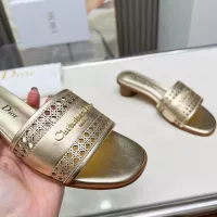 Cheap Christian Dior Slippers For Women #1289409 Replica Wholesale [$85.00 USD] [ITEM#1289409] on Replica Christian Dior Slippers