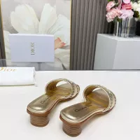 Cheap Christian Dior Slippers For Women #1289409 Replica Wholesale [$85.00 USD] [ITEM#1289409] on Replica Christian Dior Slippers