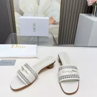 Cheap Christian Dior Slippers For Women #1289410 Replica Wholesale [$85.00 USD] [ITEM#1289410] on Replica Christian Dior Slippers