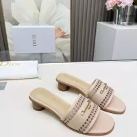 Cheap Christian Dior Slippers For Women #1289411 Replica Wholesale [$85.00 USD] [ITEM#1289411] on Replica Christian Dior Slippers