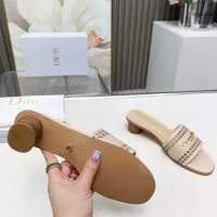 Cheap Christian Dior Slippers For Women #1289411 Replica Wholesale [$85.00 USD] [ITEM#1289411] on Replica Christian Dior Slippers