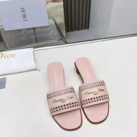 Cheap Christian Dior Slippers For Women #1289412 Replica Wholesale [$85.00 USD] [ITEM#1289412] on Replica Christian Dior Slippers