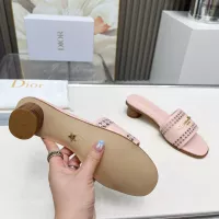 Cheap Christian Dior Slippers For Women #1289412 Replica Wholesale [$85.00 USD] [ITEM#1289412] on Replica Christian Dior Slippers