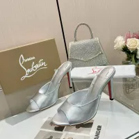 Cheap Christian Louboutin CL Slippers For Women #1289415 Replica Wholesale [$76.00 USD] [ITEM#1289415] on Replica Christian Louboutin CL Slippers