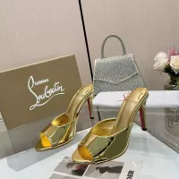 Cheap Christian Louboutin CL Slippers For Women #1289416 Replica Wholesale [$76.00 USD] [ITEM#1289416] on Replica Christian Louboutin CL Slippers