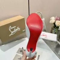 Cheap Christian Louboutin CL Slippers For Women #1289417 Replica Wholesale [$76.00 USD] [ITEM#1289417] on Replica Christian Louboutin CL Slippers