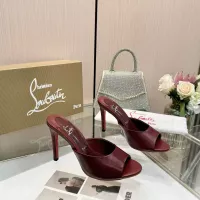 Cheap Christian Louboutin CL Slippers For Women #1289418 Replica Wholesale [$76.00 USD] [ITEM#1289418] on Replica Christian Louboutin CL Slippers