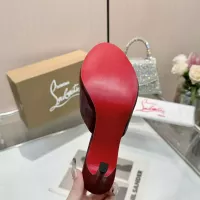 Cheap Christian Louboutin CL Slippers For Women #1289418 Replica Wholesale [$76.00 USD] [ITEM#1289418] on Replica Christian Louboutin CL Slippers