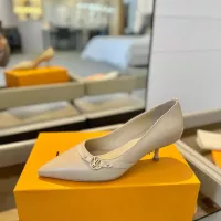 Cheap Louis Vuitton High-Heeled Shoes For Women #1289447 Replica Wholesale [$115.00 USD] [ITEM#1289447] on Replica Louis Vuitton High-Heeled Shoes