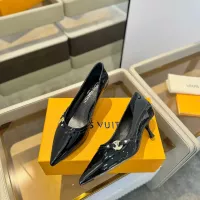 Cheap Louis Vuitton High-Heeled Shoes For Women #1289453 Replica Wholesale [$115.00 USD] [ITEM#1289453] on Replica Louis Vuitton High-Heeled Shoes