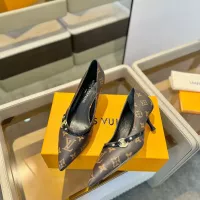 Cheap Louis Vuitton High-Heeled Shoes For Women #1289454 Replica Wholesale [$115.00 USD] [ITEM#1289454] on Replica Louis Vuitton High-Heeled Shoes