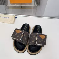 Cheap Louis Vuitton Slippers For Women #1289477 Replica Wholesale [$80.00 USD] [ITEM#1289477] on Replica Louis Vuitton Slippers