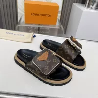 Cheap Louis Vuitton Slippers For Women #1289478 Replica Wholesale [$80.00 USD] [ITEM#1289478] on Replica Louis Vuitton Slippers