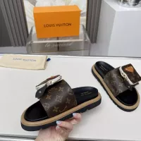 Cheap Louis Vuitton Slippers For Women #1289478 Replica Wholesale [$80.00 USD] [ITEM#1289478] on Replica Louis Vuitton Slippers