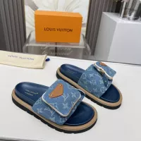 Cheap Louis Vuitton Slippers For Women #1289479 Replica Wholesale [$80.00 USD] [ITEM#1289479] on Replica Louis Vuitton Slippers