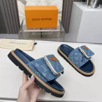 Cheap Louis Vuitton Slippers For Women #1289479 Replica Wholesale [$80.00 USD] [ITEM#1289479] on Replica Louis Vuitton Slippers