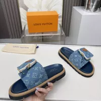 Cheap Louis Vuitton Slippers For Women #1289479 Replica Wholesale [$80.00 USD] [ITEM#1289479] on Replica Louis Vuitton Slippers