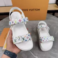 Cheap Louis Vuitton Sandal For Women #1289489 Replica Wholesale [$88.00 USD] [ITEM#1289489] on Replica Louis Vuitton Sandal