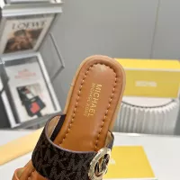 Cheap Michael Kors Slippers For Women #1289511 Replica Wholesale [$76.00 USD] [ITEM#1289511] on Replica Michael Kors Slippers