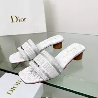 Cheap Christian Dior Slippers For Women #1289523 Replica Wholesale [$85.00 USD] [ITEM#1289523] on Replica Christian Dior Slippers