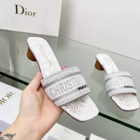 Cheap Christian Dior Slippers For Women #1289523 Replica Wholesale [$85.00 USD] [ITEM#1289523] on Replica Christian Dior Slippers