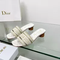 Cheap Christian Dior Slippers For Women #1289524 Replica Wholesale [$85.00 USD] [ITEM#1289524] on Replica Christian Dior Slippers