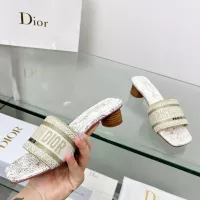 Cheap Christian Dior Slippers For Women #1289524 Replica Wholesale [$85.00 USD] [ITEM#1289524] on Replica Christian Dior Slippers