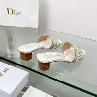 Cheap Christian Dior Slippers For Women #1289524 Replica Wholesale [$85.00 USD] [ITEM#1289524] on Replica Christian Dior Slippers